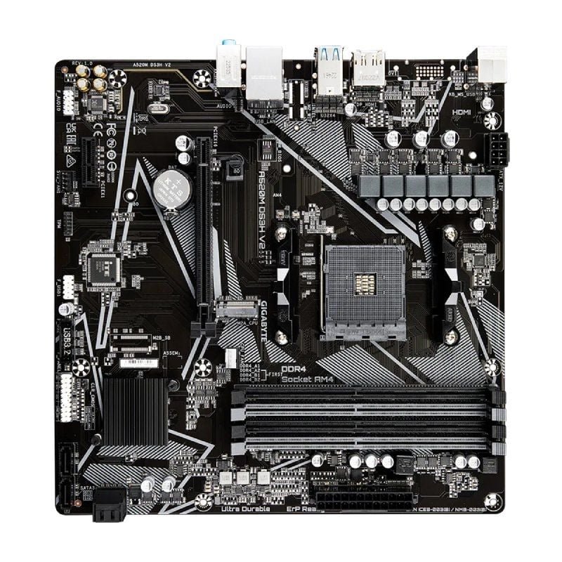 Placa Base Gigabyte A520M DS3H V2 Socket AM4/ Micro ATX - изображение 4