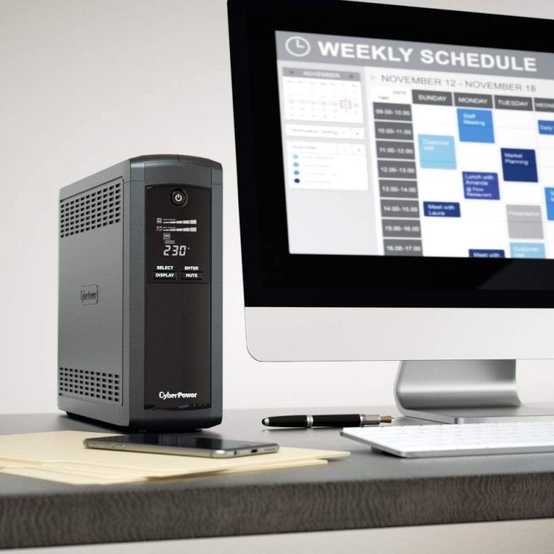 SAI Línea Interactiva Cyberpower VP1200ELCD-DE/ 1200VA-720W/ 5 Salidas/ Formato Torre - изображение 4