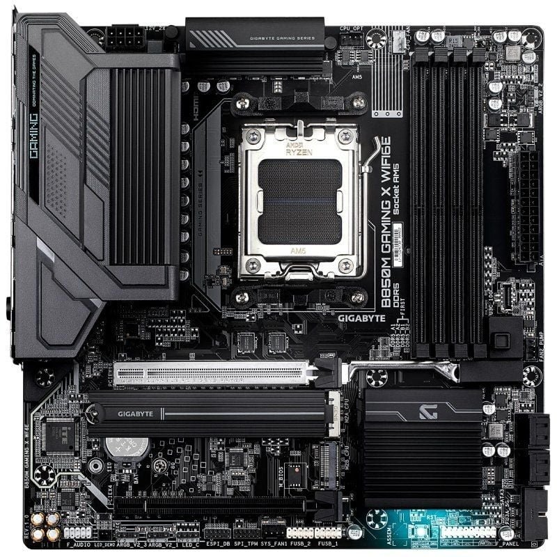 Placa Base Gigabyte B850M GAMING X WF 6E Socket AM5/ Micro ATX - изображение 2