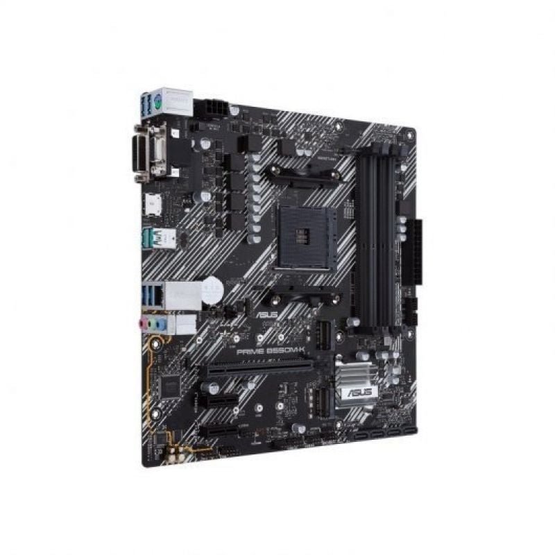 Placa Base Asus Prime B550M-K Socket AM4/ DDR4/ PCIe 4.0/ Micro ATX