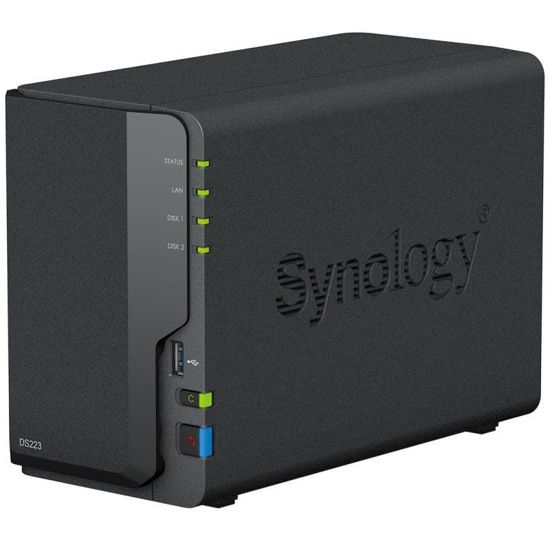 NAS Synology Diskstation DS223/ 2 Bahías 3.5"- 2.5"/ 2GB DDR4/ Formato Torre - изображение 4