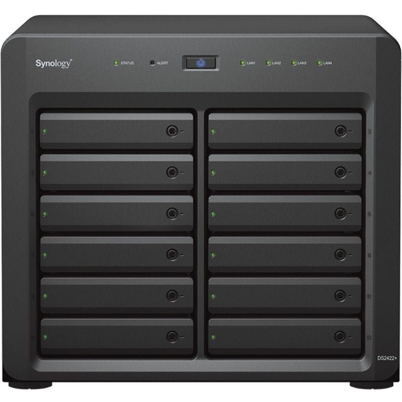 NAS Synology Diskstation DS2422+/ 12 Bahías 3.5"- 2.5"/ 4GB DDR4/ Formato Torre - изображение 2