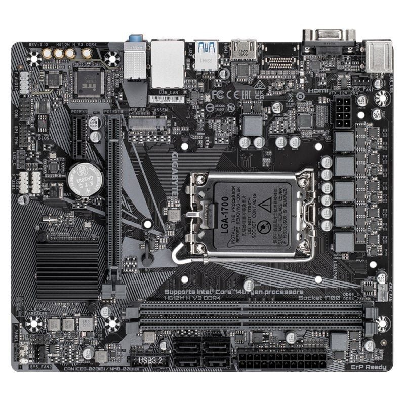 Placa Base Gigabyte H610M H V3 DDR4 Socket 1700/ Micro ATX - изображение 4