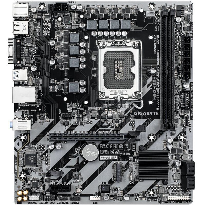Placa Base Gigabyte H810M S2H Socket 1851/ Micro ATX - изображение 2