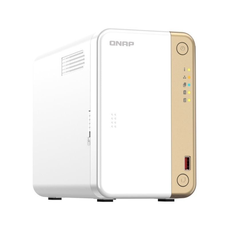 NAS QNAP TS-262-4G/ 2 Bahías 3.5"- 2.5"/ 4GB/ Formato Torre - изображение 3