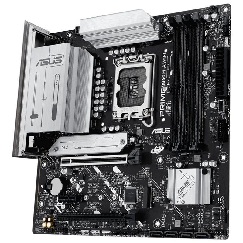 Placa Base Asus PRIME B860M-A WIFI Socket 1851/ Micro ATX - изображение 3