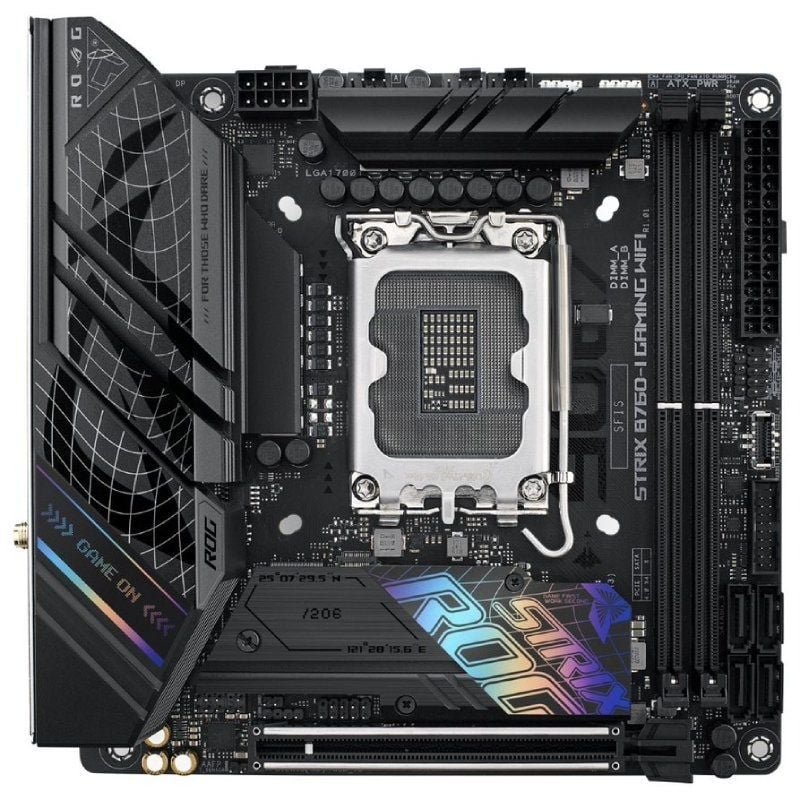 Placa Base Asus ROG STRIX B760-I GAMING (WIFI) Socket 1700/ Mini-ITX - изображение 2