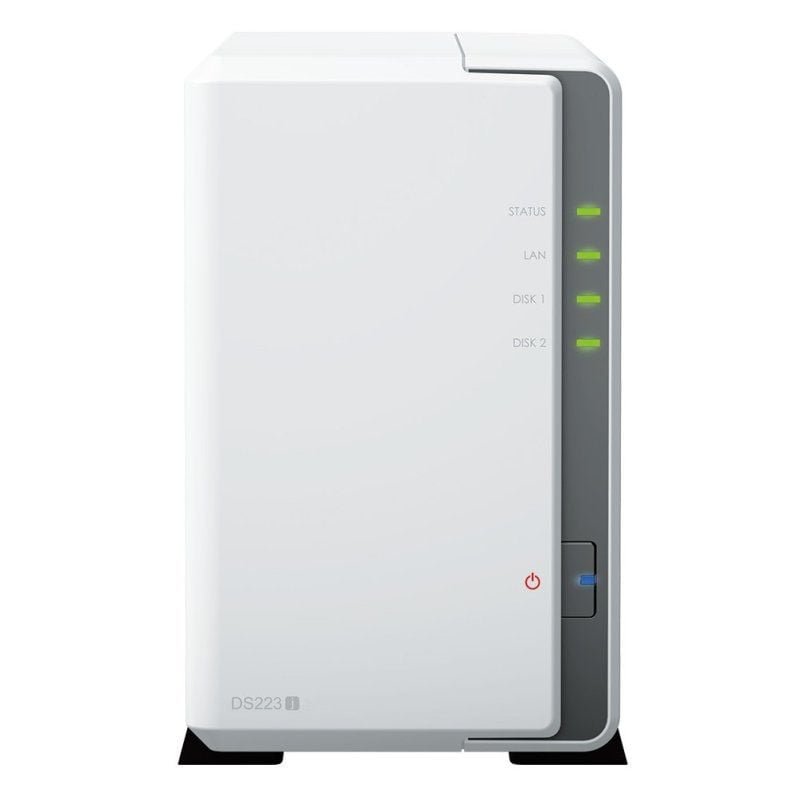 NAS Synology Diskstation DS223J/ 2 Bahías 3.5"- 2.5"/ 1GB DDR4/ Formato Torre - изображение 2
