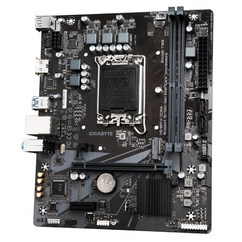 Placa Base Gigabyte H610M K DDR4 Socket 1700/ Micro ATX - изображение 4