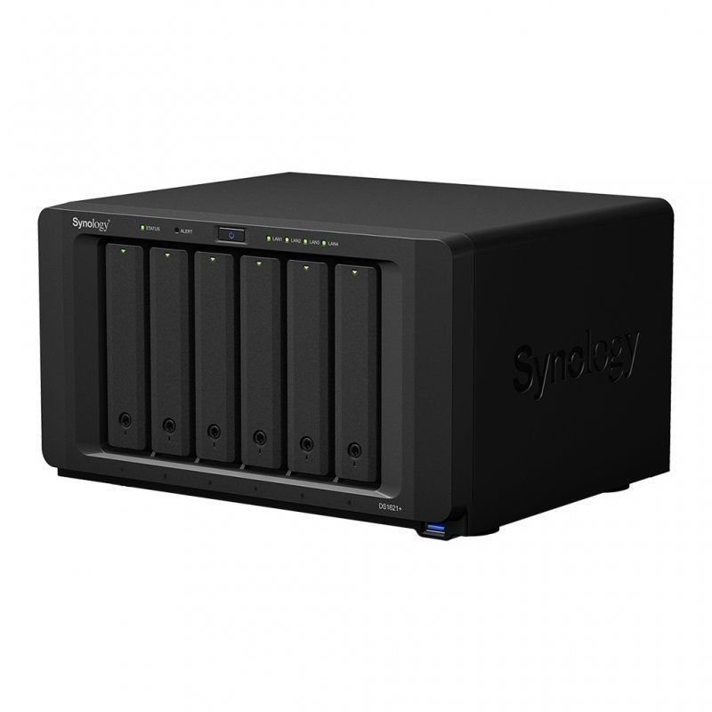 NAS Synology Diskstation DS1621+/ 6 Bahías 3.5"- 2.5"/ 4GB DDR4/ Formato Torre - изображение 2
