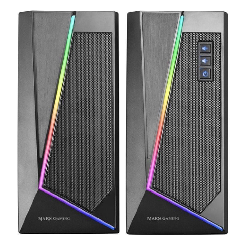 Altavoces con Bluetooth Mars Gaming MS7/ 20W/ 2.0/ Negros - изображение 2