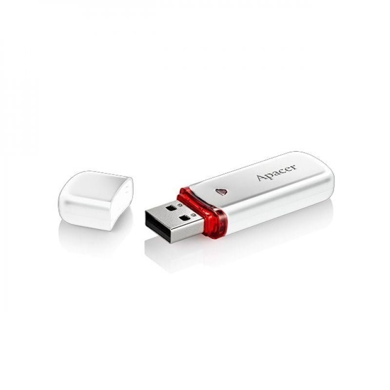 Pendrive 32GB Apacer AH333 Chic Ivory White USB 2.0 - изображение 4
