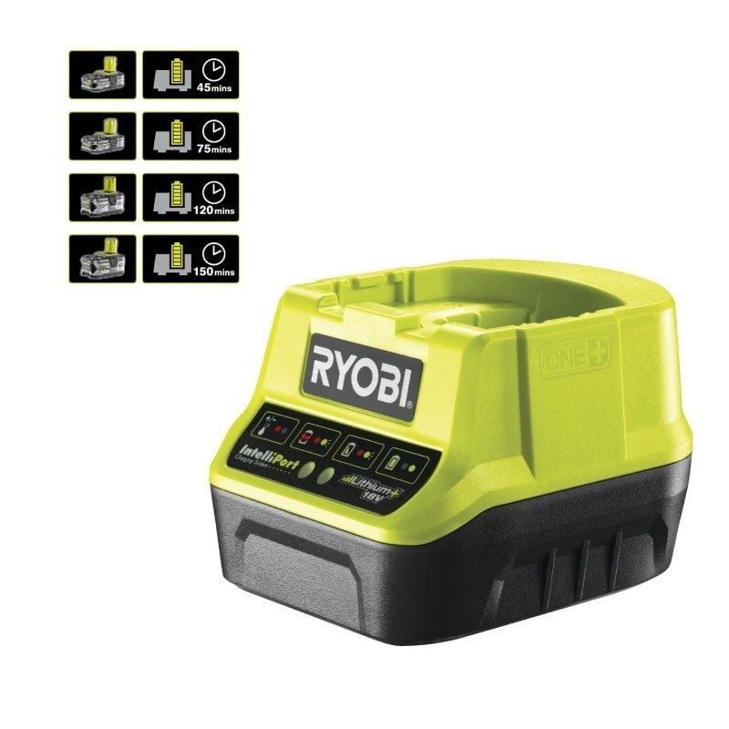 Cargador de Baterías Ryobi ONE+ RC18120 Litio-ion/ 18V 2.0 Ah/ Sin batería - изображение 2