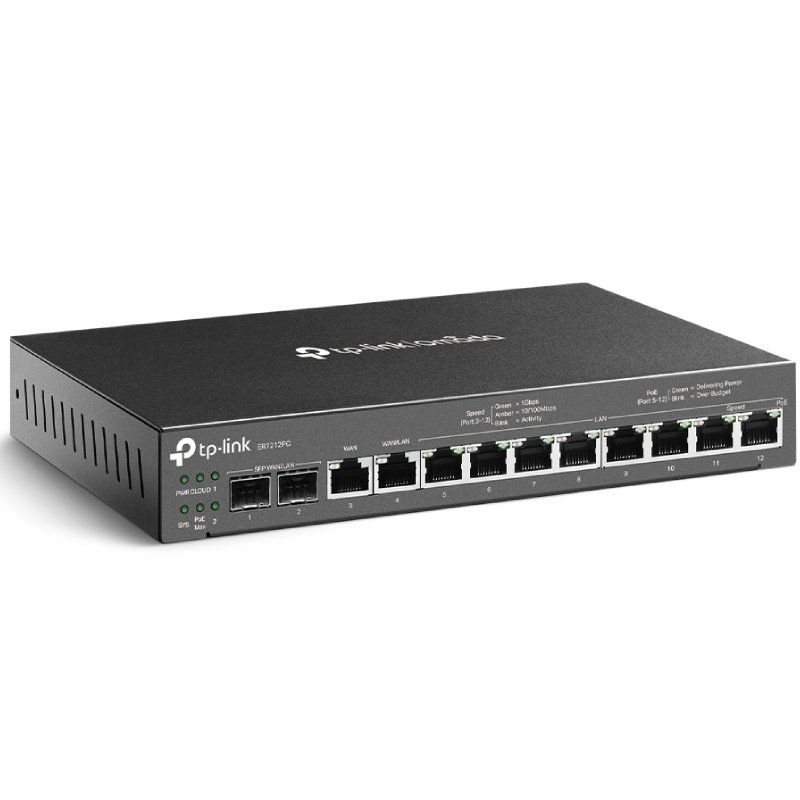 Router VPN TP-Link Omada ER7212PC/ 12 Puertos Multi-WAN - изображение 2