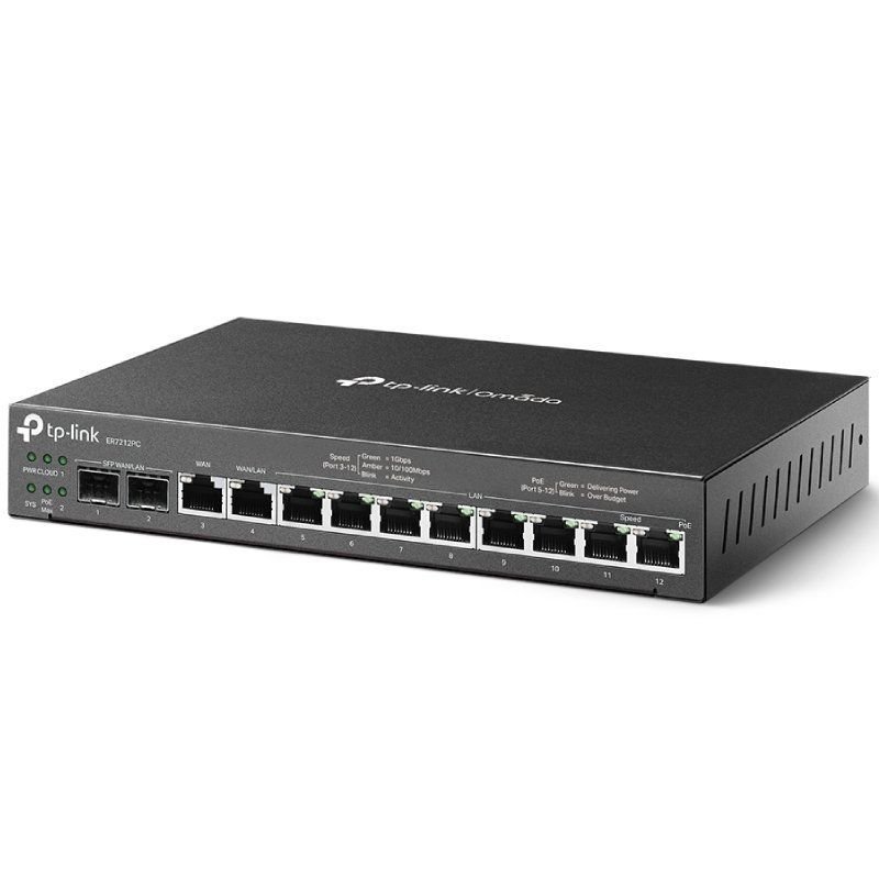 Router VPN TP-Link Omada ER7212PC/ 12 Puertos Multi-WAN - изображение 3