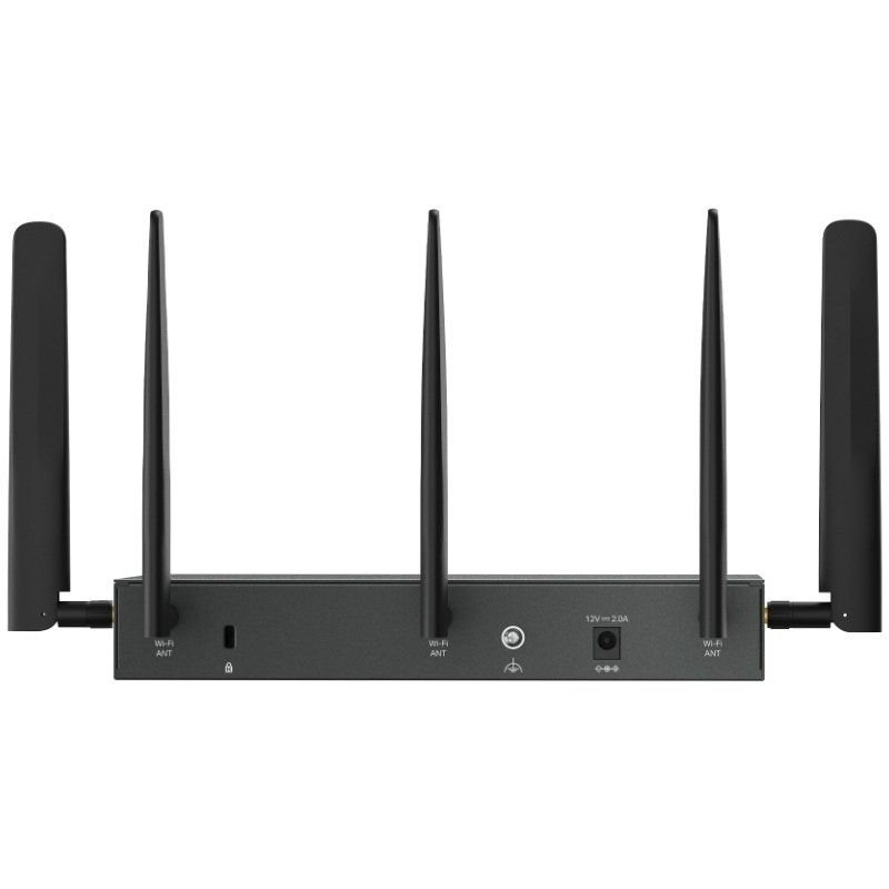 Router VPN 4G TP-Link Omada ER706W-4G/ WiFi 6/ 3000Mbps/ 2.4GHz 5GHz/ 5 Antenas/ WiFi 802.1Q - изображение 3