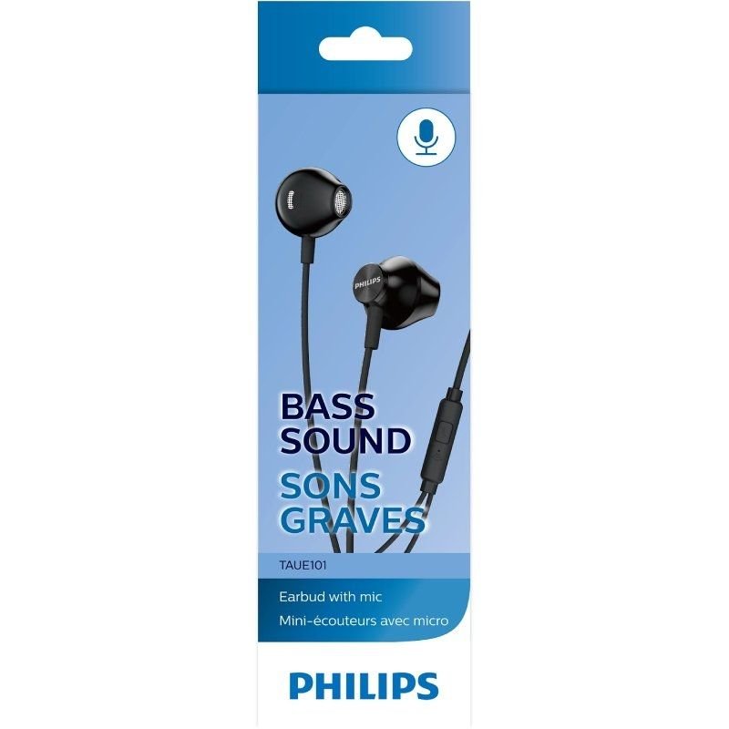 Auriculares Intrauditivos Philips TAUE101BK/00/ Jack 3.5/ Negros - изображение 3