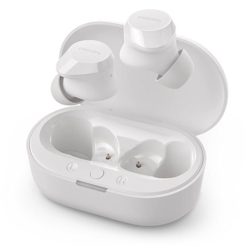 Auriculares Bluetooth Philips TAT1209 con estuche de carga/ Autonomía 6h/ Blancos - изображение 4