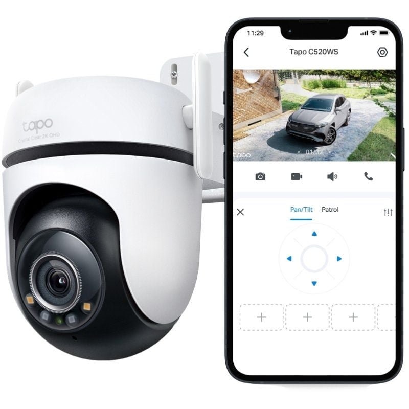 Cámaras de Videovigilancia TP-Link Tapo C520WS/ Visión Nocturna/ Control desde APP - изображение 3