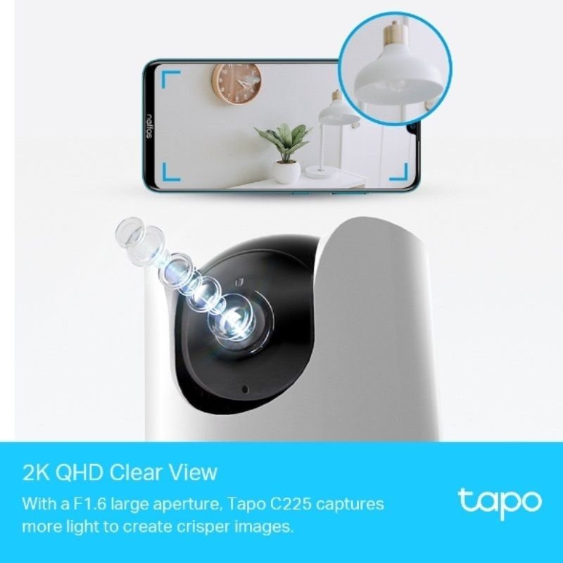 Cámara de Videovigilancia TP-Link Tapo C225/ 120º/ Visión Nocturna/ Control desde APP - изображение 2