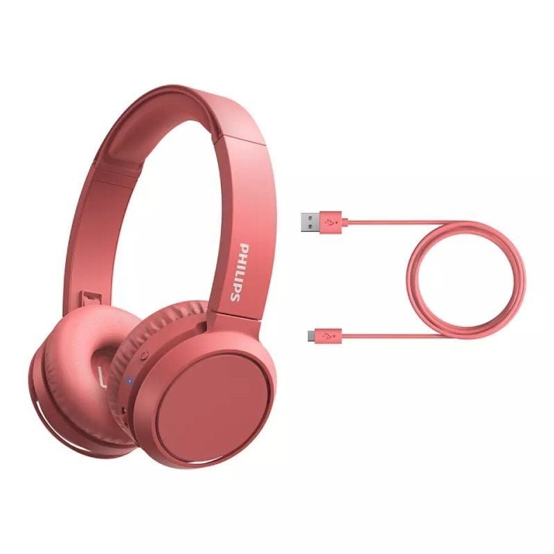 Auriculares Inalámbricos Philips TAH4205/ con Micrófono/ Bluetooth/ Rojos - изображение 2