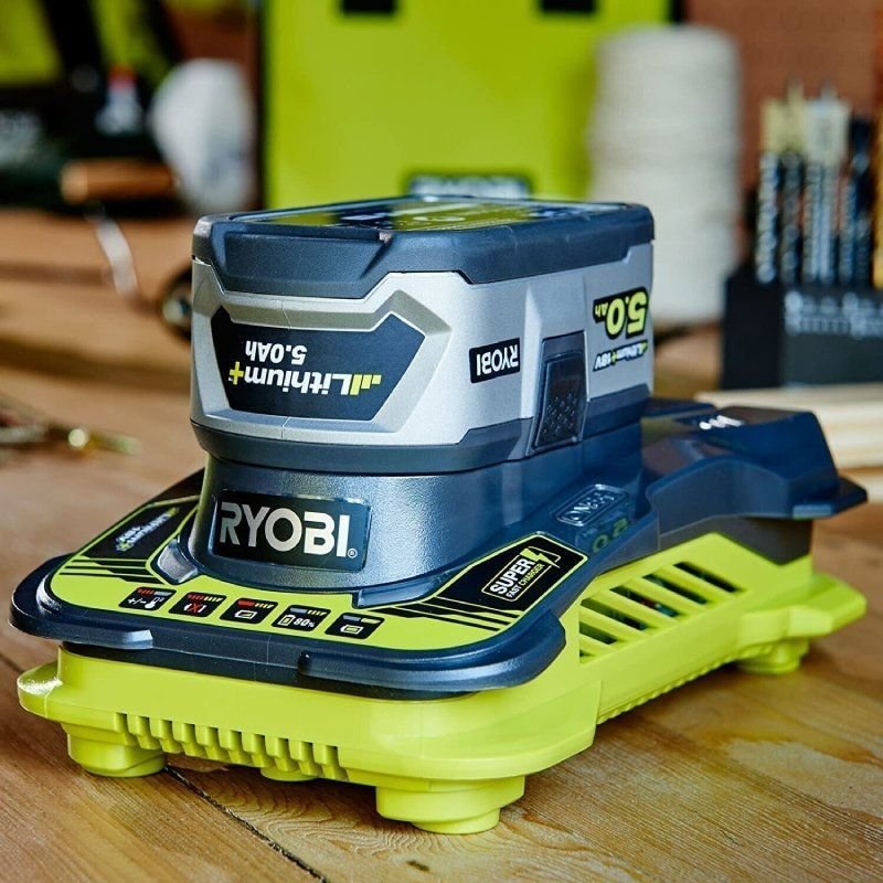 Cargador de Baterías Ryobi ONE+ RC18-150 Litio-ion/ 18V 5,0 Ah/ Sin batería - изображение 5
