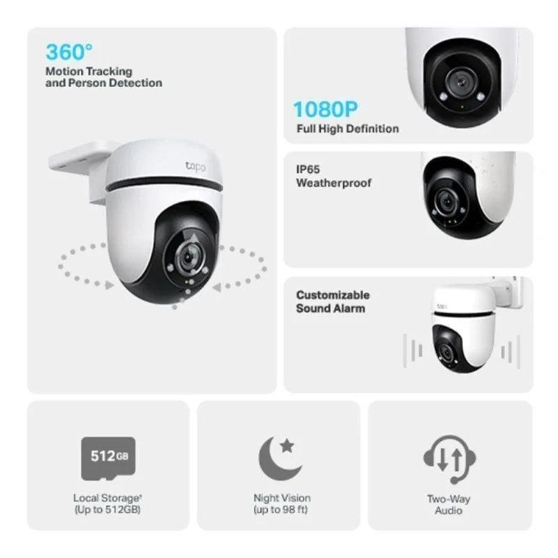 Cámaras de Videovigilancia TP-Link Tapo C500/ Visión Nocturna/ Control desde APP - изображение 2