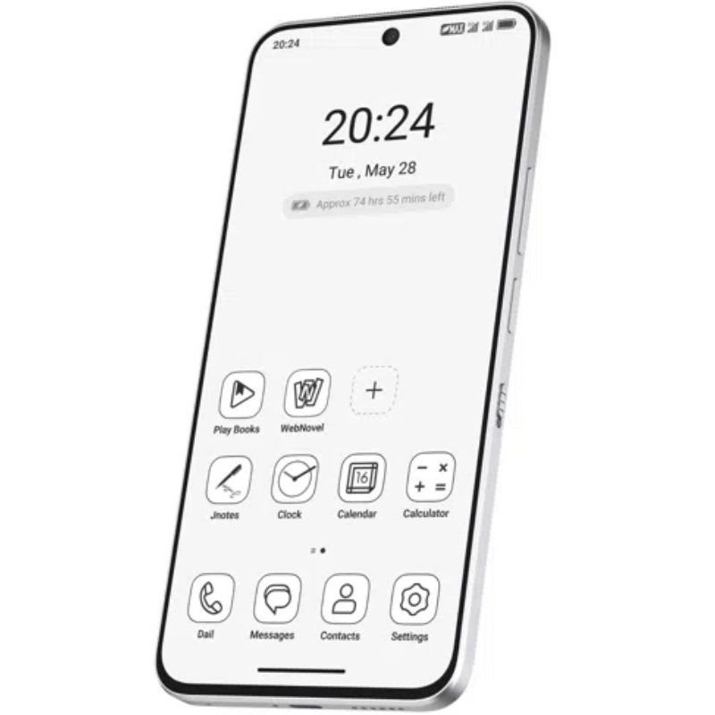 Smartphone TCL 60 Ultra NXTPAPER 12GB/ 512GB/ 7.2"/ 5G/ Blanco Niebla
