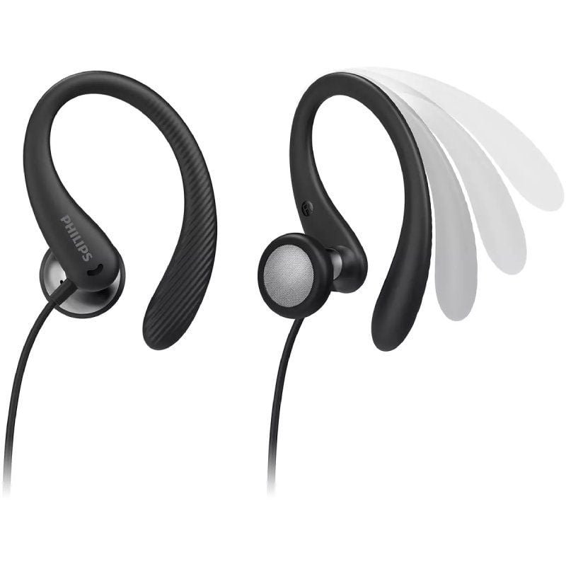 Auriculares Deportivos Philips TAA1105BK/ con Micrófono/ Jack 3.5/ Negros - изображение 2