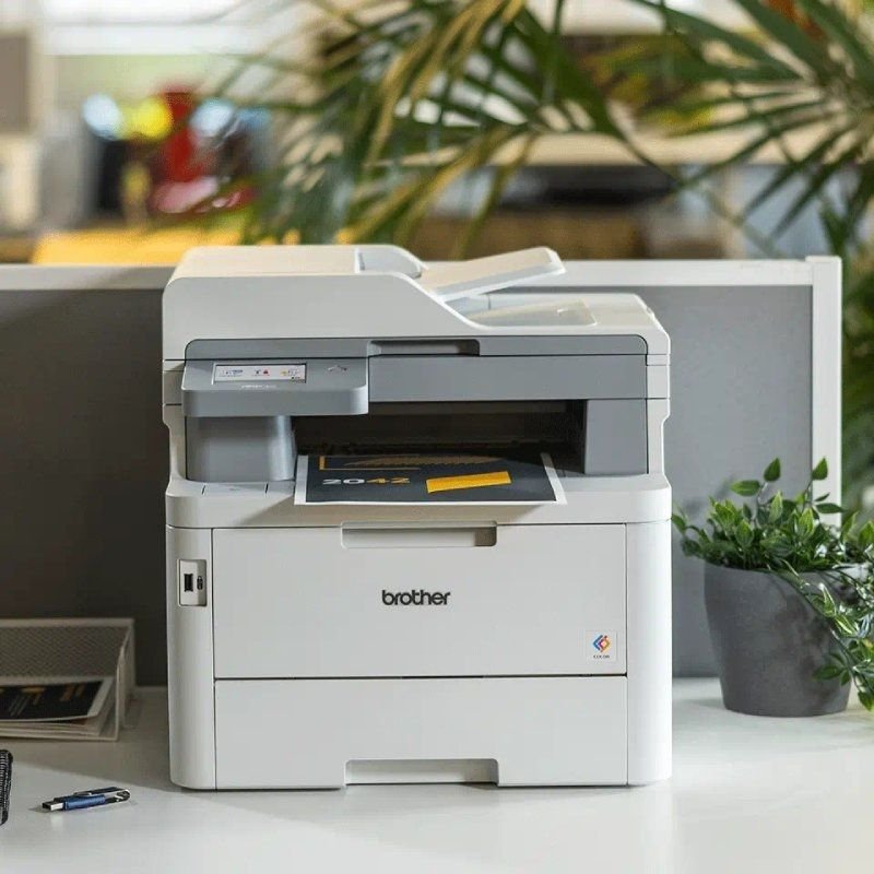 Multifunción Láser LED Color Brother MFC-L8390CDW WiFi/ Fax/ Dúplex/ Blanca - изображение 4