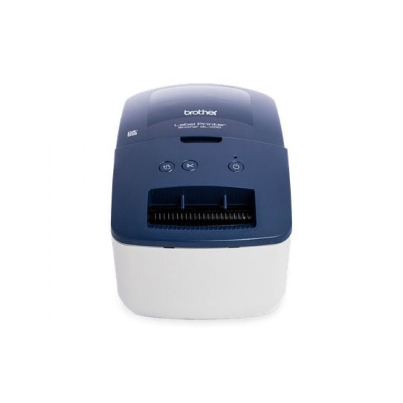 Impresora de Etiquetas Brother QL-600B/ Térmica/ Ancho etiqueta 62mm/ USB/ Azul y Blanca - изображение 2