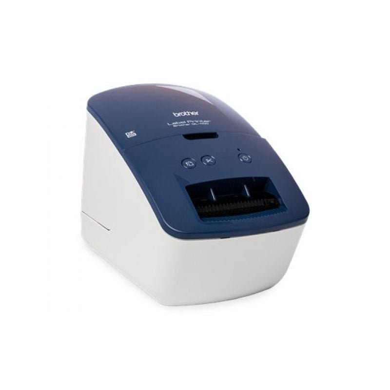 Impresora de Etiquetas Brother QL-600B/ Térmica/ Ancho etiqueta 62mm/ USB/ Azul y Blanca - изображение 3