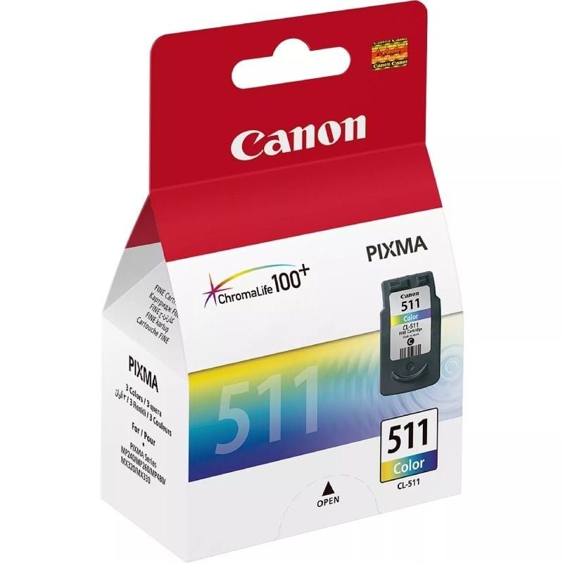Cartucho de Tinta Original Canon CL-511/ Tricolor - изображение 3