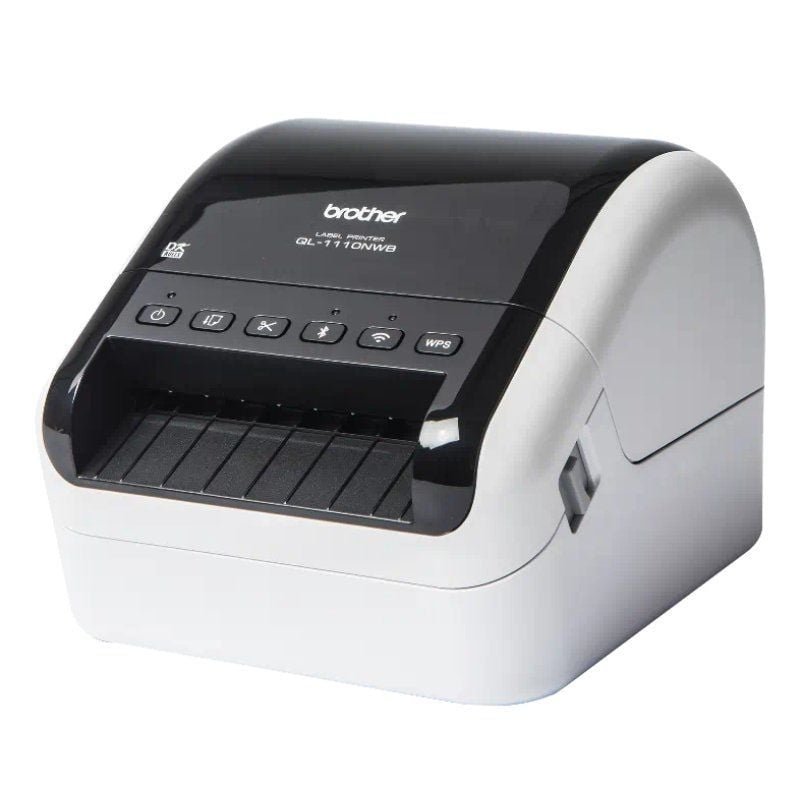 Impresora de Etiquetas Brother QL-1110NWBC/ Térmica/ Ancho etiqueta 103mm/ USB-WIFI-Bluetooth-Ethernet/ Blanca y Negra - изображение 2