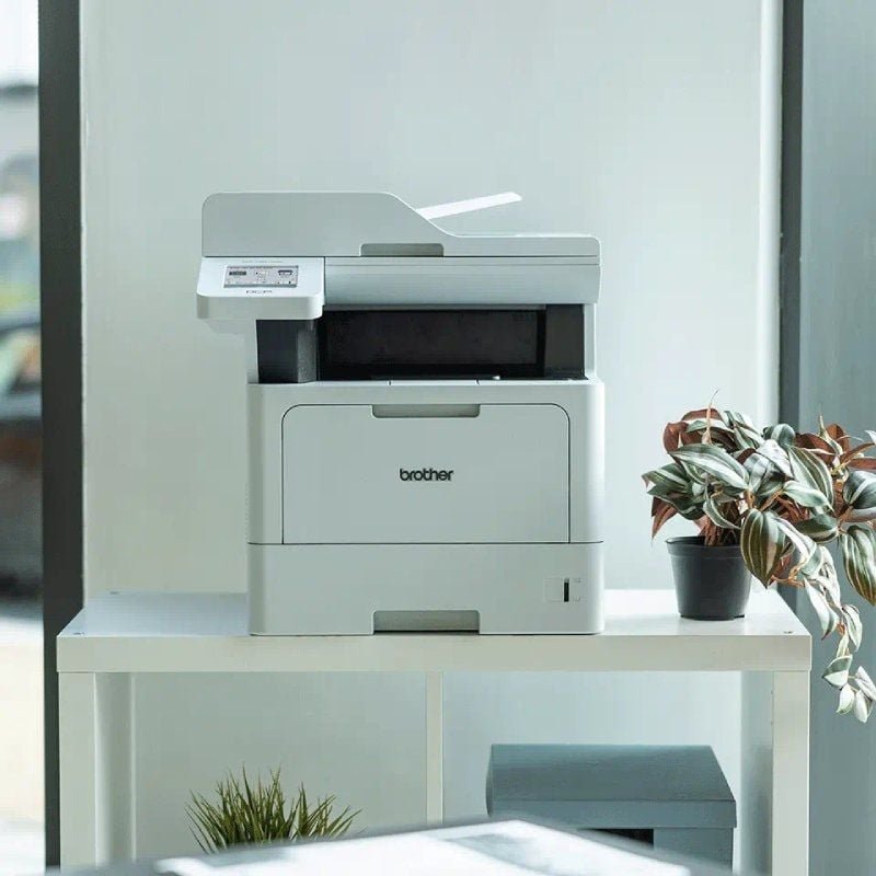 Multifunción Láser Monocromo Brother DCP-L5510DW WiFi/ Dúplex/ Blanca - изображение 5