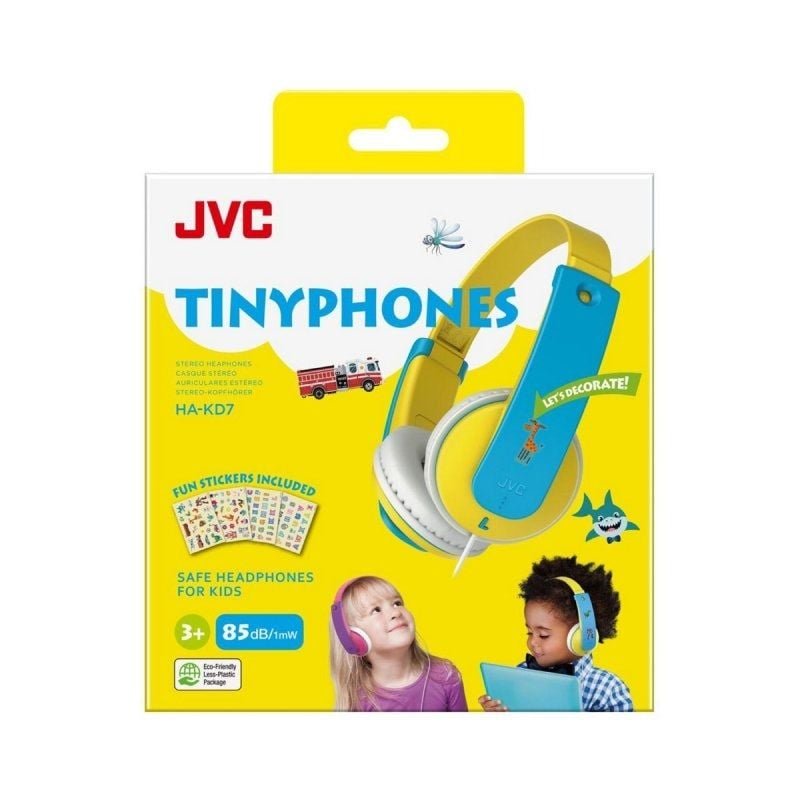 Auriculares Infantiles JVC HA-KD7/ Jack 3.5/ Amarillos - изображение 2