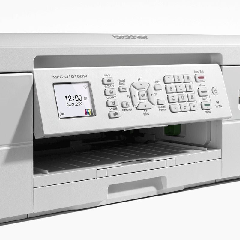 Multifunción Brother MFCJ1010DW WiFi/ Fax/ Dúplex/ Blanca - изображение 4