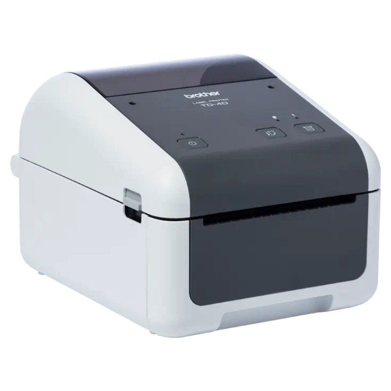 Impresora de Etiquetas y Tickets Brother TD-4420DN/ Térmica Directa/ Ancho etiqueta 118mm/ USB-RS-232C/ Blanca y Negra - изображение 3