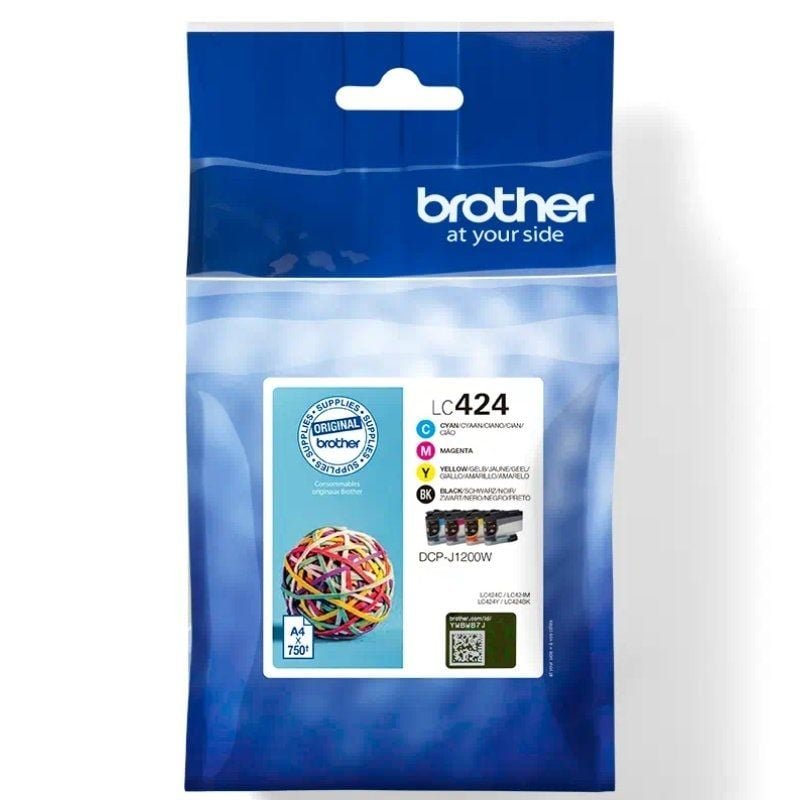 Cartucho de Tinta Original Brother LC424VAL/ Multipack/ Cian/ Magenta/ Amarillo/ Negro - изображение 2