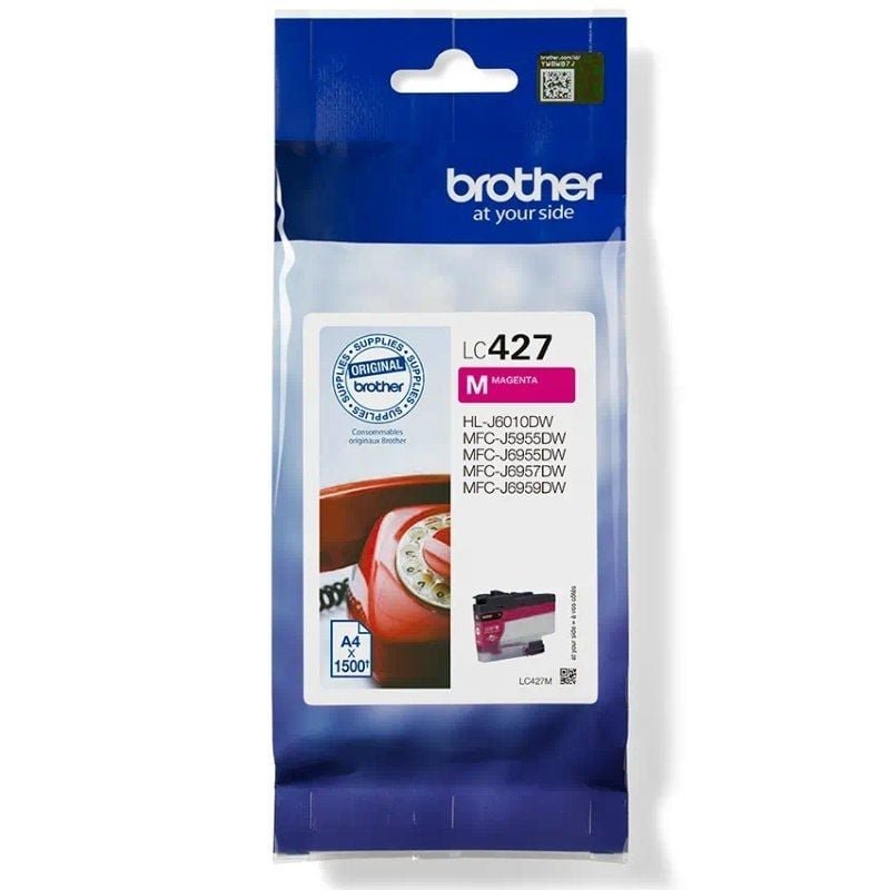 Cartucho de Tinta Original Brother LC-427/ Magenta - изображение 3