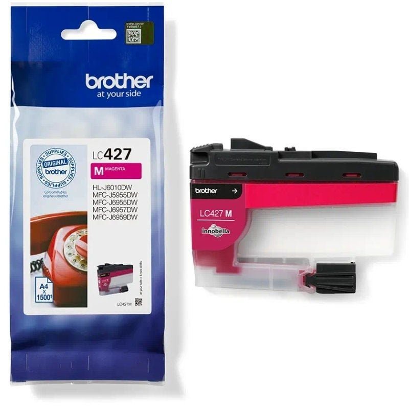 Cartucho de Tinta Original Brother LC-427/ Magenta - изображение 2