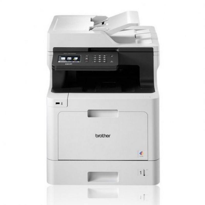 Multifunción Láser Color Brother DCP-L8410CDW WiFi/ Dúplex/ Blanca - изображение 2