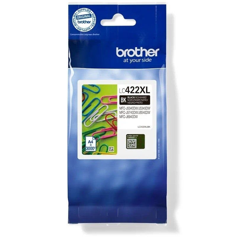 Cartucho de Tinta Original Brother LC-422 XL Alta Capacidad/ Negro - изображение 3