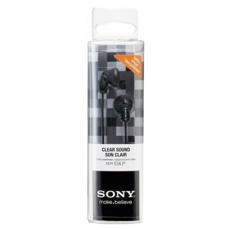 Auriculares Intrauditivos Sony MDR-E9LP/ Jack 3.5/ Negros - изображение 3