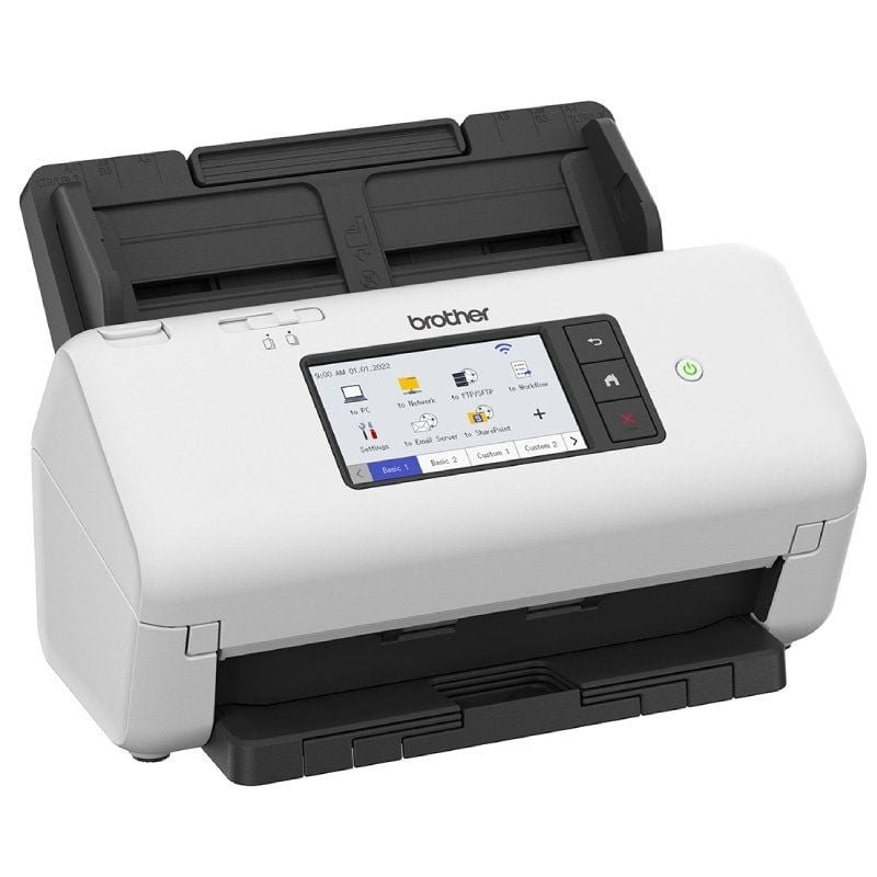 Escáner Documental Brother ADS-4700W con Alimentador de Documentos ADF/ Doble cara - изображение 3