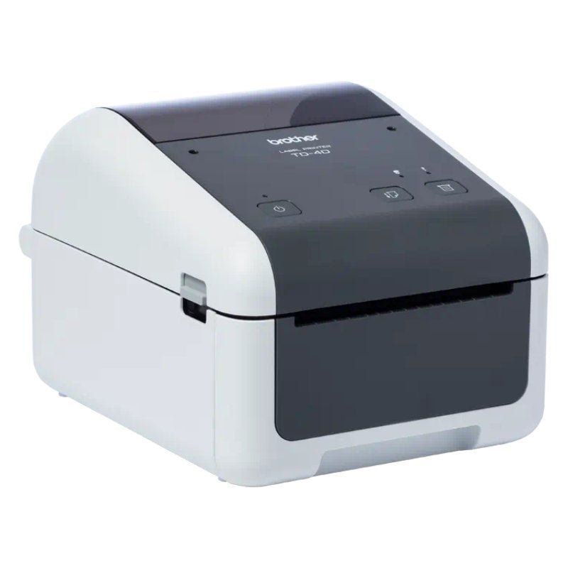 Impresora de Etiquetas y Tickets Brother TD-4210D/ Térmica Directa/ Ancho etiqueta 118mm/ USB-RS-232C/ Blanca y Negra - изображение 3