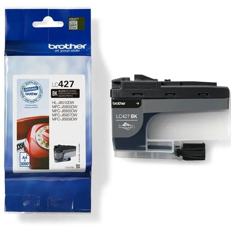 Cartucho de Tinta Original Brother LC-427/ Negro - изображение 2