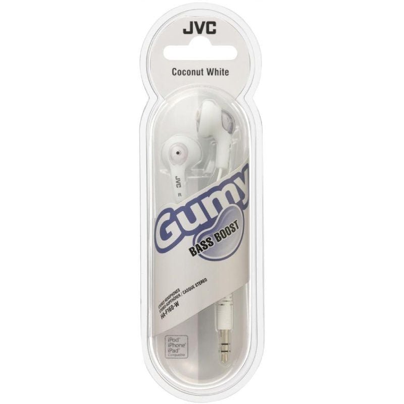 Auriculares Intrauditivos JVC HA-F160-W-E/ Jack 3.5/ Blancos - изображение 2