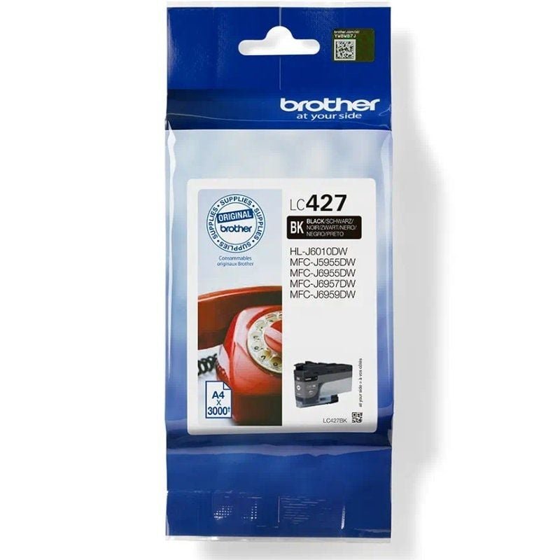 Cartucho de Tinta Original Brother LC-427/ Negro - изображение 3