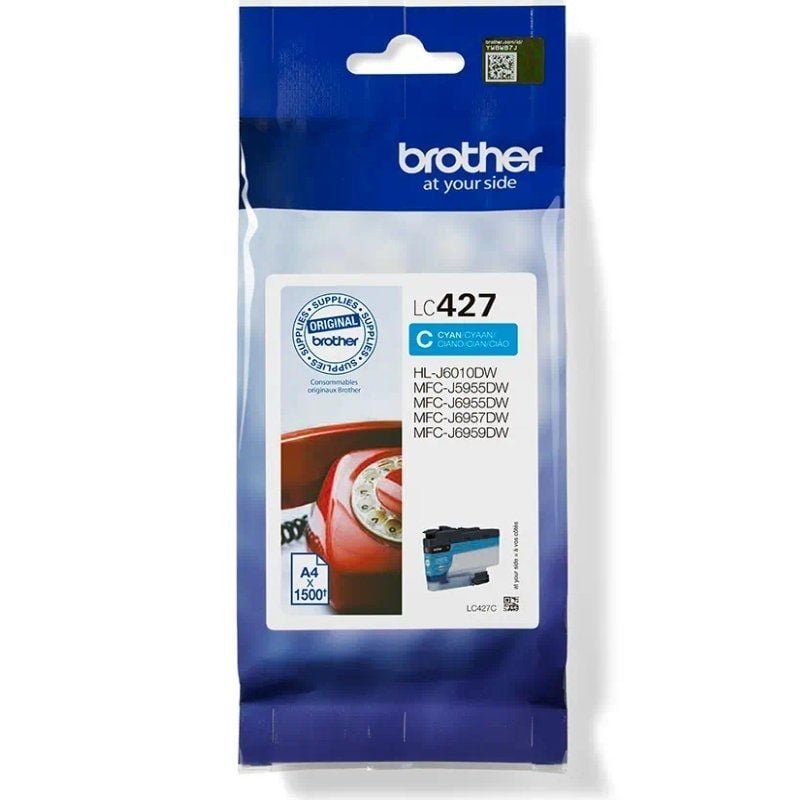 Cartucho de Tinta Original Brother LC-427/ Cian - изображение 3